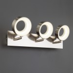 Светильник Eurosvet 20065/3 сатин-никель 18W