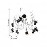 Люстра Favourite 2007-8P Ampolla