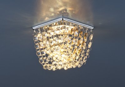 Светильник Elektrostandard 2009 MR16 хром/тонированный/прозрачный Светильник Elektrostandard 2009 MR16 хром/тонированный/прозрачный