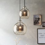 Подвесной светильник CATCH AMBER  Ball M D24 ImperiumLoft 200984-26