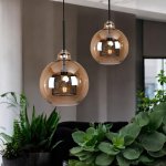 Подвесной светильник CATCH AMBER Pear L D30 ImperiumLoft 200987-26