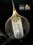 Подвесной светильник Metallux 200.170 Goccia золото
