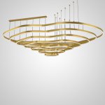 Подвесная люстра ANDANTE D60 D80 D100 D120 D140 D160 D200 ImperiumLoft 201011-23