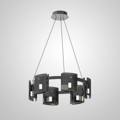 Подвесная люстра JANICE D60 Black Grey ImperiumLoft 201053-23