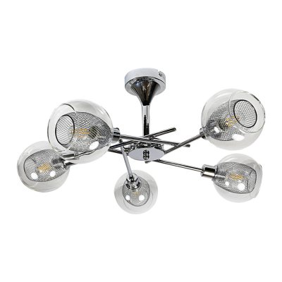 Люстра в стиле модерн 20105/5CR CL+CR Экономсвет