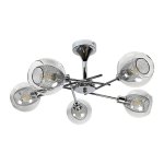 Люстра в стиле модерн 20105/5CR CL+CR Экономсвет