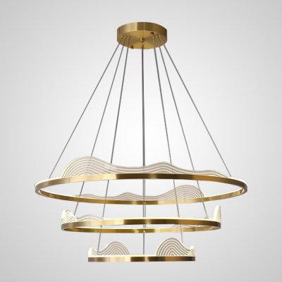 Подвесная люстра HANNA A A D40 D60 D80 3R ImperiumLoft 201095-23