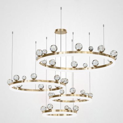 Подвесная люстра JOSIAN F D40 D60 D80 D100 4R ImperiumLoft 201117-23