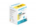 Лампа матовая Ambrella LED A120-PR 18W E27 3000K (200W) BULBING
