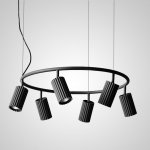 Подвесная люстра MAISY D60 Black ImperiumLoft 201270-23