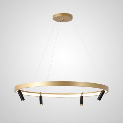 Подвесная люстра RAPID CH D100 Brass Black ImperiumLoft 201281-23