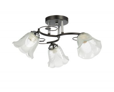 Потолочный светильник 20136/3BK+CR WCL ЭкономСвет