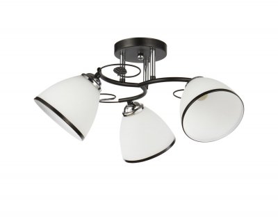 Потолочный светильник 20137/3BK+CR WT+BK ЭкономСвет Потолочный светильник 20137/3BK+CR WT+BK ЭкономСвет