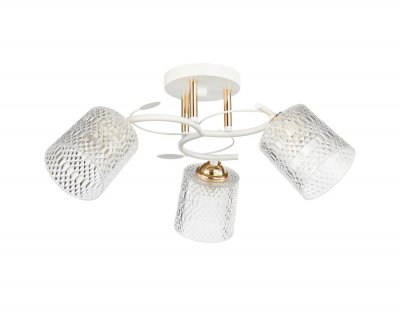 Потолочный светильник 20140/3WT+FGD CL ЭкономСвет