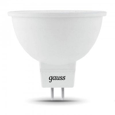 

Лампа Gauss MR16 12V 5W 530lm 6500K GU5.3 LED (201505305), 201505305