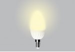 Светодиодная лампа, цоколь E14 5W теплый 201614