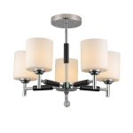 Люстра классическая Экономсвет 20202/5CR+BK WT