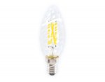 Лампа светопрозрачная Ambrella Filament LED C35 6W E14 4200K (50W) 220-240V BULBING