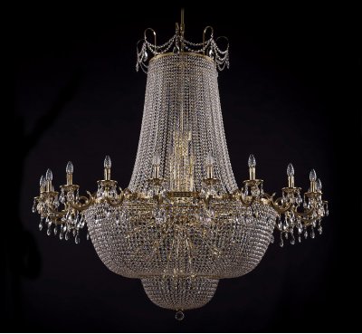 Люстра хрустальная большая Bohemia Ivele 2022/160-170/GB