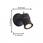 Настенный светильник Favourite 2026-1W Arcu