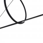Подвесной светильник SUSPENSION CERCLE ET TRAIT – GRAPHITE SATINE L170 ImperiumLoft 202723-23