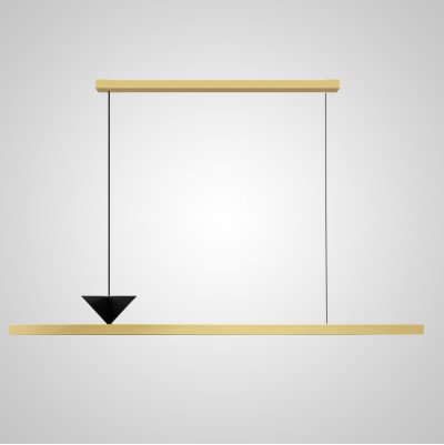 Подвесной светильник MIRELL B A138 Black Gold ImperiumLoft 202733-23