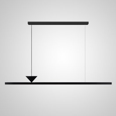 Подвесной светильник MIRELL B A118 Black ImperiumLoft 202735-23