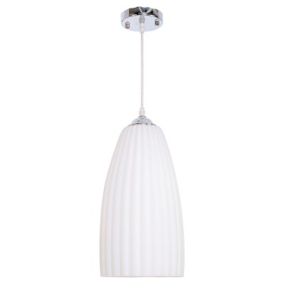 Подвесной светильник Экономсвет 2028/1CR WT Подвесной светильник Экономсвет 2028/1CR WT