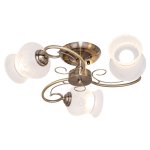 Светильник ЭкономСвет 2033/3AB WT