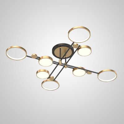 Потолочная люстра MARSA L8 Gold ImperiumLoft 203390-26