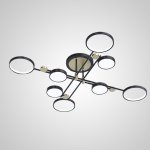 Потолочная люстра MARSA L8 Black ImperiumLoft 203391-26