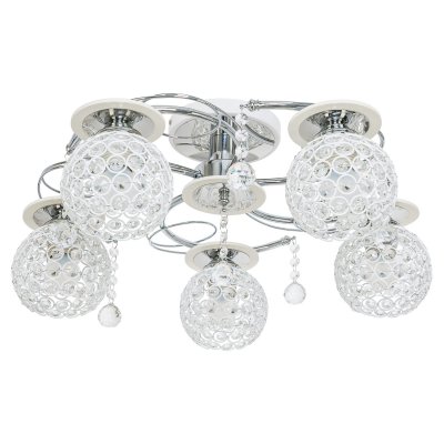 Потолочный светильник Экономсвет 20345/5CR+WT Потолочный светильник Экономсвет 20345/5CR+WT