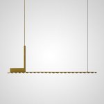 Подвесной светильник TOBBY LONG Brass ImperiumLoft 203467-23