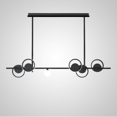 Потолочный светильник ANSTEN L1 Black ImperiumLoft 203507-23