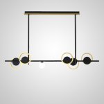 Потолочный светильник ANSTEN L1 Black Gold ImperiumLoft 203508-23