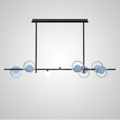 Потолочный светильник ANSTEN L2 Grey Black ImperiumLoft 203509-23