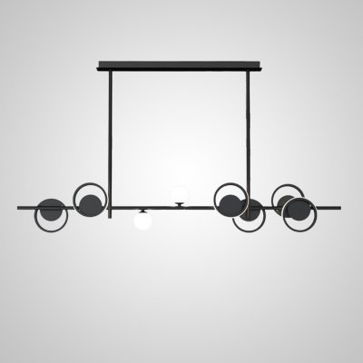 Потолочный светильник ANSTEN L2 Black ImperiumLoft 203511-23