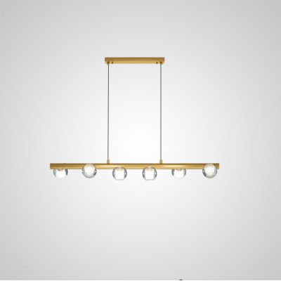 Подвесной светильник ILIANA LONG L102 Brass ImperiumLoft 203518-23