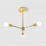 Люстра на штанге SPUTNIK D45 Gold ImperiumLoft 203563-26