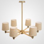 Люстра Jorgenson D85 Beige/Light wood ImperiumLoft 203573-26