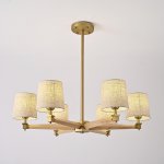 Люстра Jorgenson D85 Beige/Light wood ImperiumLoft 203573-26