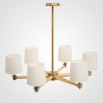 Люстра Jorgenson D85 White/Light wood ImperiumLoft 203575-26