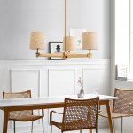 Люстра Jorgenson D70 White/Dark wood ImperiumLoft 203579-26