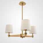 Люстра Jorgenson D70 White/Dark wood ImperiumLoft 203579-26