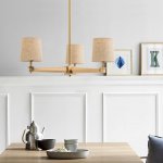 Люстра Jorgenson D70 White/Dark wood ImperiumLoft 203579-26