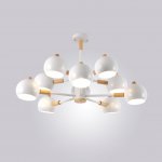 Люстра на штанге SVEN 10 lamps White ImperiumLoft 203583-26
