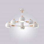Люстра на штанге SVEN 6 lamps White ImperiumLoft 203584-26