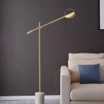 Торшер BOLIA LEAVES Brass ImperiumLoft 203594-22