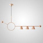 Подвесной светильник HEDVIG Rose Gold ImperiumLoft 203654-23