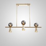 Потолочный светильник ABELINA LONG L6 Gold Grey ImperiumLoft 203769-23